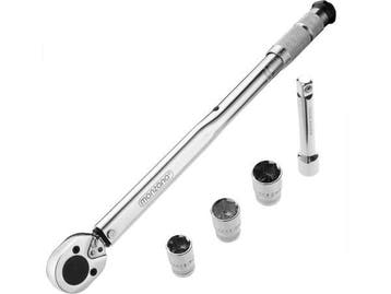 Veiling - Momentsleutel set 1/2 28-210 Nm ratelmoer, Doe-het-zelf en Bouw, Nieuw