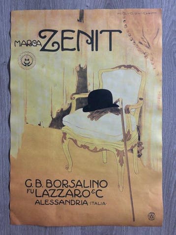 Marcello Dudovich - Borsalino Marca Zenit – Elegante