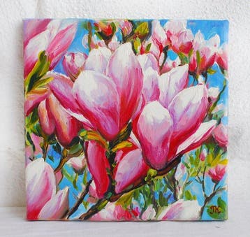 Genadiy Kolisniy (1968) - Magnolias, Still life