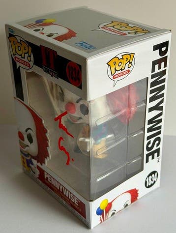 It - Tim Curry (RIP 2026) (Pennywise) Funko Pop, signed +, Verzamelen, Nieuw