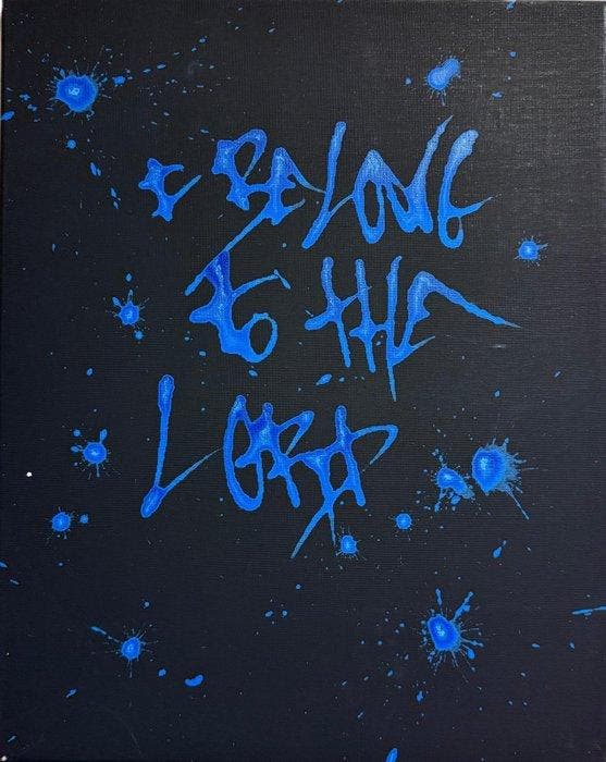 Karl Lagasse - I Belong to the Lord, Antiquités & Art, Art | Peinture | Moderne