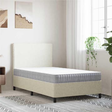 vidaXL Pocketveringmatras middelhard 100x200 cm, Verzenden, Nieuw