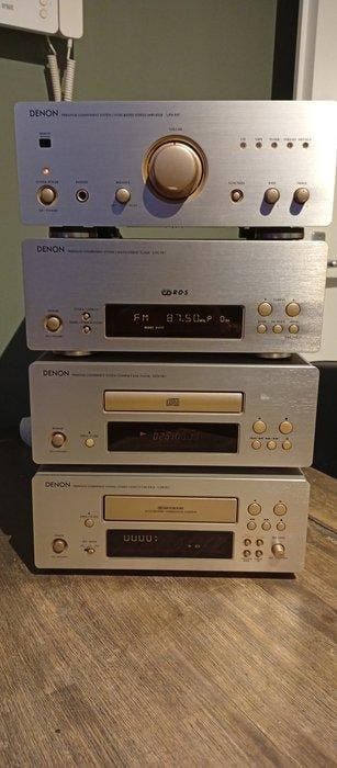 Denon - UPA-F07 - UTU-F07 - UCD-F07 - UDR-F07 Hifi-set -, Nieuw