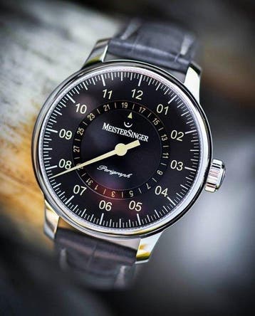 Meistersinger - PERIGRAPH - Swiss Automatic - Open Date -, Nieuw