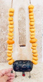 Ambre berbère fenolhars. - Halsketting