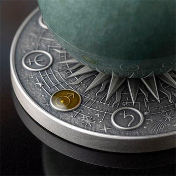 Ghana. 10 Cedis 2025 Uranus - Solar System - Antique finish,