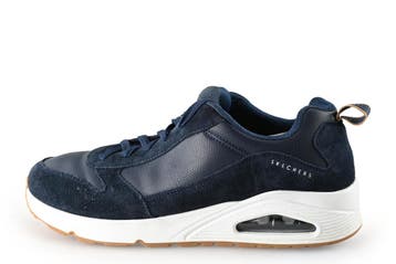 Skechers Sneakers in maat 46 Blauw, Zo goed als nieuw, Skechers, Sneakers, Verzenden