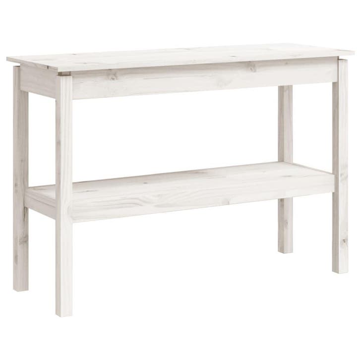 Grenenhouten Haltafel | Retour Deal | Nu 54% eraf, Huis en Inrichting, Tafels | Sidetables, 100 tot 150 cm, 25 tot 50 cm, Rechthoekig