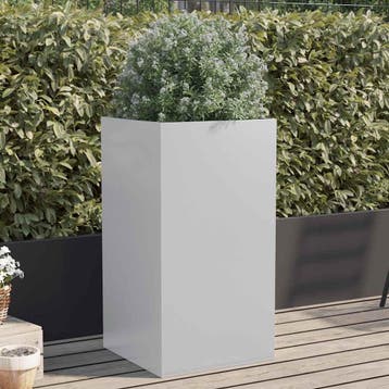 vidaXL Plantenbak 42x38x75 cm gegalvaniseerd staal, Tuin en Terras, Verzenden, Nieuw