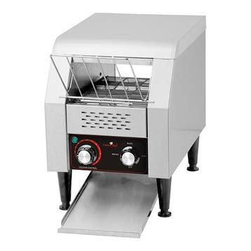 Doorlooptoaster | RVS | Enkel | Max. 135/u. | 1.3kW (230V), Verzenden, Nieuw in verpakking