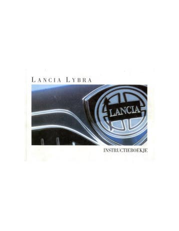 1999 LANCIA LYBRA INSTRUCTIEBOEK NEDERLANDS, Ophalen of Verzenden
