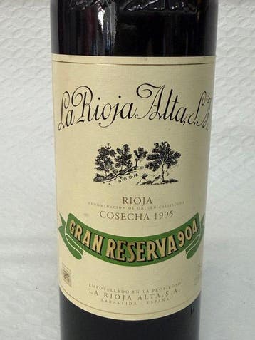 1995 La Rioja Alta, 904 - Rioja Gran Reserva - 1 Fles (0,75, Nieuw