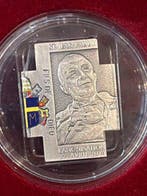 Kameroen. 100 Francs 2014 Papst Johannes Paul II. - 27g mit, Postzegels en Munten