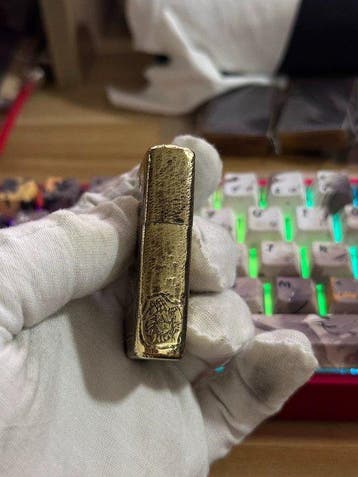 Zippo - Zippo Brass Armor Hand-Engraved Harley Quinn Lighter, Nieuw