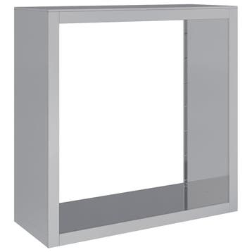 Haardhoutrek 100x100cm Staal | 34% Retour Deal | Sla nu toe, Tuin en Terras, Brandhout, Verzenden