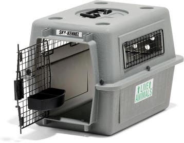 Petmate Skykennel nr. 1 transportbox 53x40x38 cm IATA grijs, Dieren en Toebehoren, Ophalen of Verzenden, Nieuw