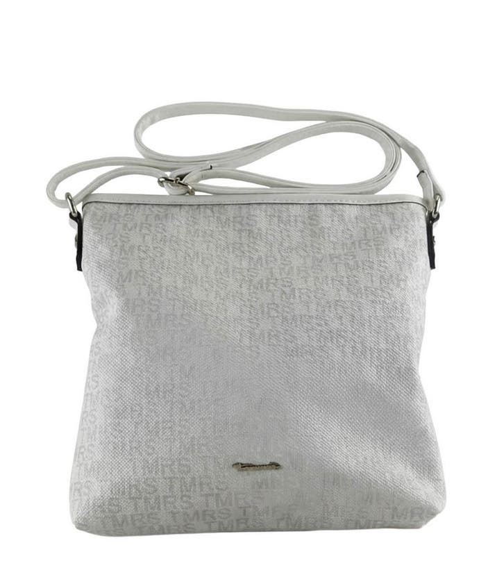 Tamaris Schoudertas Wit, Handtassen en Accessoires, Tassen | Damestassen, Wit, Zo goed als nieuw, Verzenden