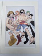 Eiichiro Oda (Original Art) - 2 Boekgesneden Kunst, Nieuw