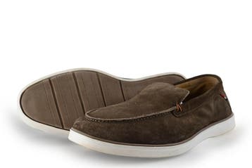 Memphis One Loafers in maat 42 Bruin, Kleding | Heren, Loafers, Bruin, Verzenden, Zo goed als nieuw