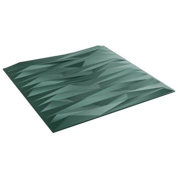 vidaXL Wandpanelen 24 st 50 x 50 cm Steen Groen XPS Schuim, Verzenden, Nieuw