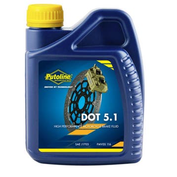 Putoline Remvloeistof Dot 5.1 500ml, Ophalen of Verzenden