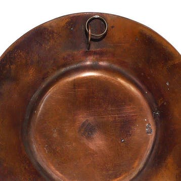 Wandbord - Koper, Brons - Zodiac Plate