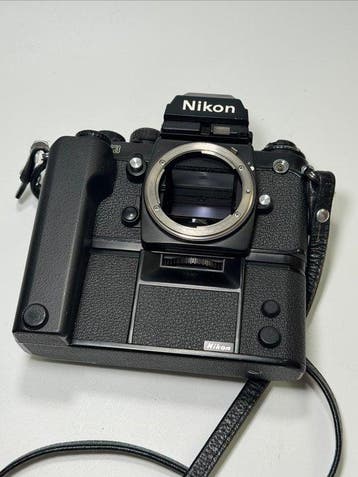 Nikon F3 + MD-4 + Nikkor 1,4/50mm | Analoge camera, Nieuw