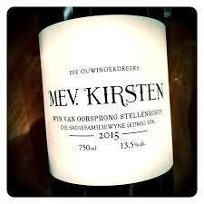 2015 The Sadie Family Wines, Mev. Kirsten - Stellenbosch - 3, Nieuw