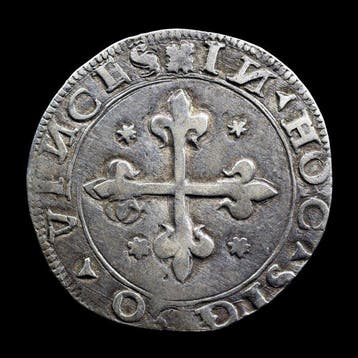 Portugal. D. João III (1521-1557). Tostão (100 Reais) - Cruz