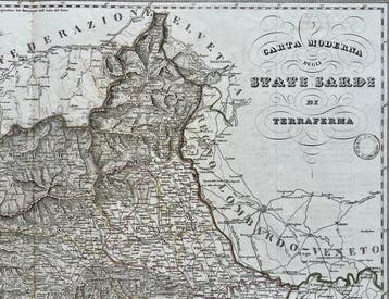 Italië - Sardinië; Attilio Zuccagni/Orlandini - Carta