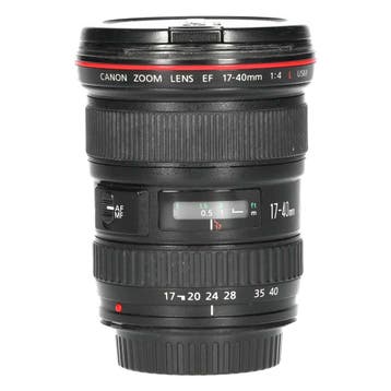 Canon EF 17-40mm f/4L USM met garantie, Ophalen of Verzenden, Gebruikt