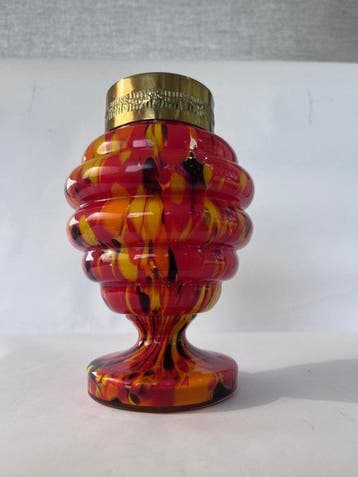 Kralik - Bloemenvaas Boheems Art Deco stijl - Vase - vase à
