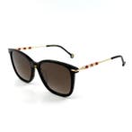 Carolina Herrera - *NEW* - Gold Metal - Brown Acetate -