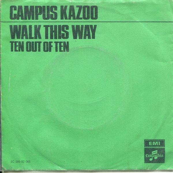 Campus Kazoo - Walk This Way, Cd's en Dvd's, Vinyl | Pop, Gebruikt, Verzenden
