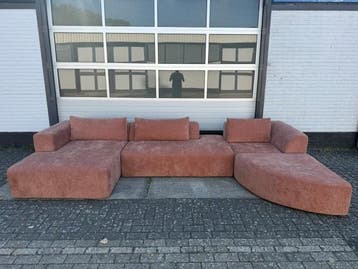 4x6 sofa X6 Modulaire Hoekzetel Design Roest - Modulaire, Maison & Meubles, Canapés | Salons, Verzenden