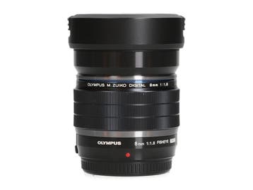 OM SYSTEM M.Zuiko Digital ED 8mm f/1.8 Fisheye Pro - Fisheye, Ophalen of Verzenden, Comme neuf