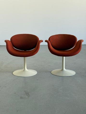 Artifort - Pierre Paulin - Stoel (2) - Paar loungestoelen