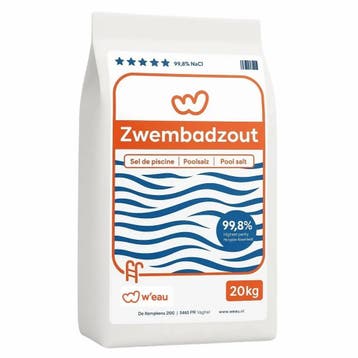 Sel pour piscine Weau 4 x 20 kg, Ophalen of Verzenden, Neuf