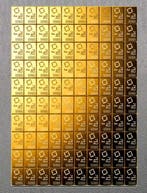 100 x 1 Gramm - Goud .999 - Valcambi - Verzegeld en met