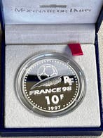 Frankrijk. 10 Francs 1997 Italie, Coupe du Monde 98. Proof