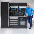 Datona Werkplaatsinrichting PREMIUM RVS werkblad met, Ophalen of Verzenden