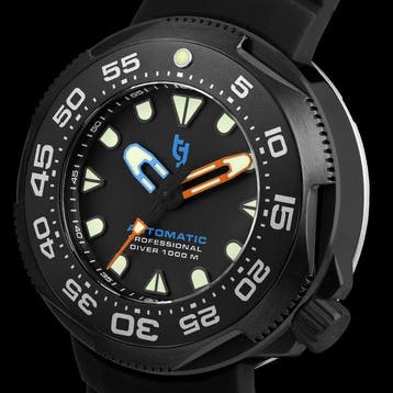 Tecnotempo - Divers 1000M Professional Diver - Automatic