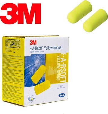 3M E-A-Rsoft Yellow Neons Oordoppen ES-01-001 –, Verzenden, Nieuw