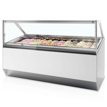 Schepijsvitrine | MILLENNIUM | 241L | 24x 5L | -14°C/-20°C, Verzenden, Nieuw in verpakking