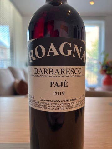 2019 Roagna, Pajè - Barbaresco - 1 Bouteille (0,75 l)
