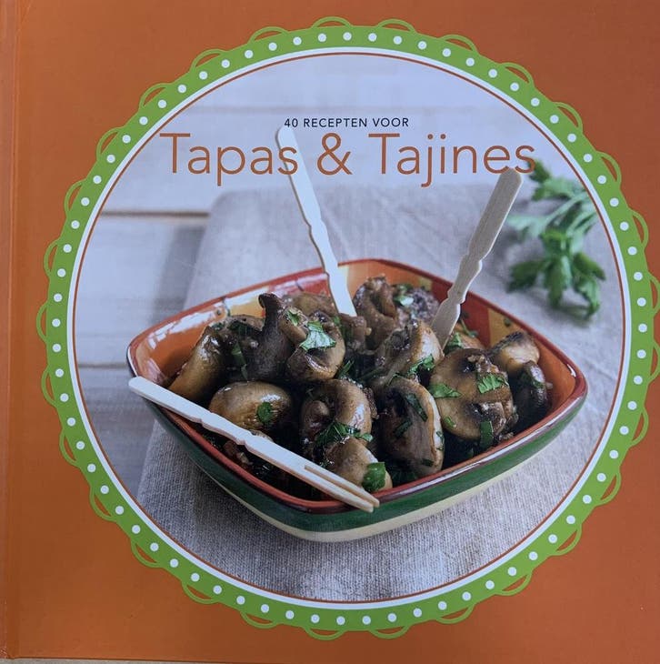 40 RECEPTEN VOOR TAPAS & TAJINES 8716963553805 Djoni Makkink, Boeken, Kookboeken, Gelezen, Verzenden