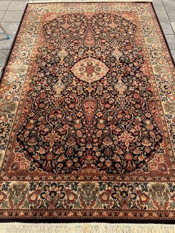 Kashmar tapijt - gereinigd - wol - Tapijt - 296 cm - 194 cm, Nieuw
