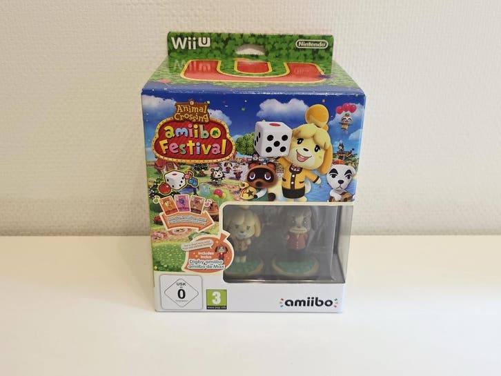 Nintendo Wii U - Animal Crossing : Amiibo Festival - Big Box, Consoles de jeu & Jeux vidéo, Jeux | Nintendo Wii U, Envoi