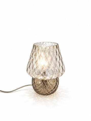 Nachtlampje - Glas - een paar Murano-lampen, Antiek en Kunst