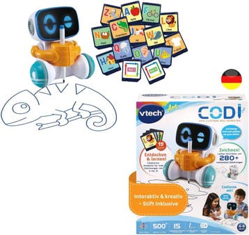 Schilderrobot Codi | Retour deal | -34% korting, Kinderen en Baby's, Verzenden, Zo goed als nieuw, Elektronica, Met licht